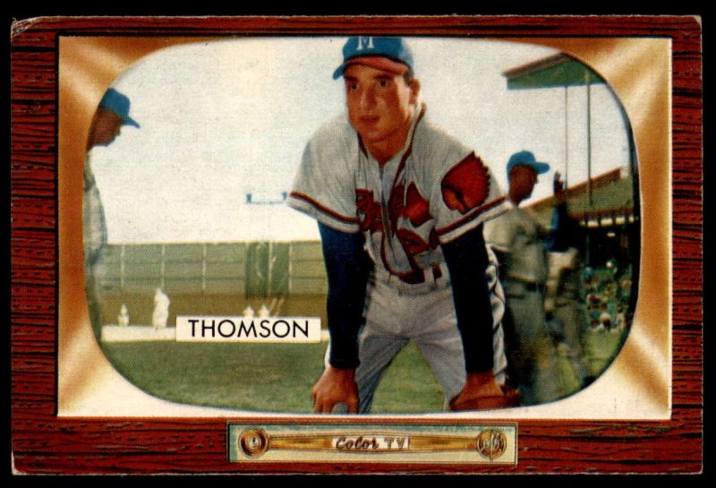 BOBBY THOMSON  New York Giants 1951 Home Majestic Throwback