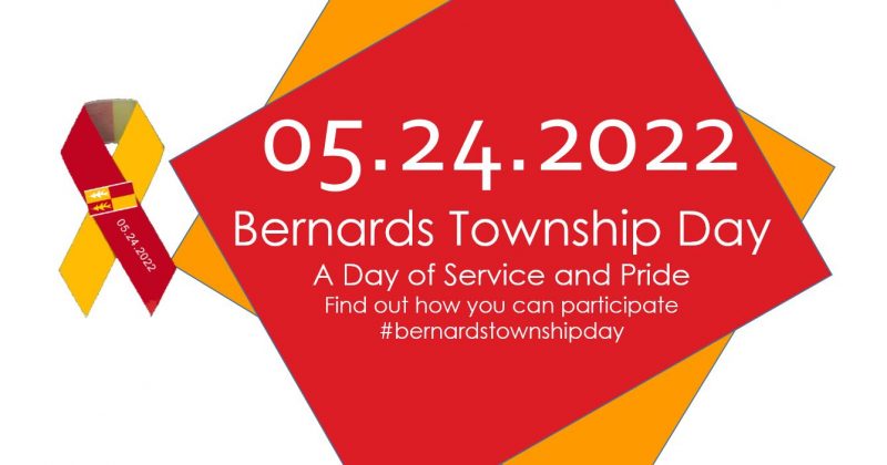 Bernards Township Day May 24 Day of Community Service Banner #bernardstownshipday