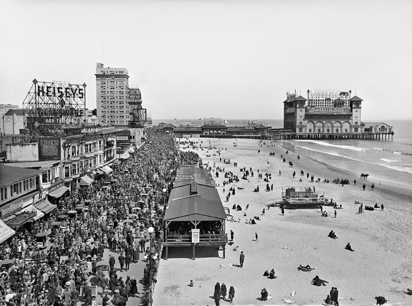 Atlantic City became a national icon for the rest of the world to see a real "shore" treat. While the beach is important, the total AC experience set it apart.