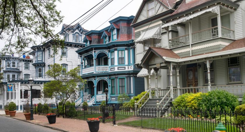 Cape May's historic district with those Victorian houses everywhere has created a year round shore town.