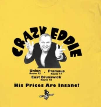 Mr. Local History Lost Vintage Jersey Businesses Route 22 Collection - Crazy Eddie