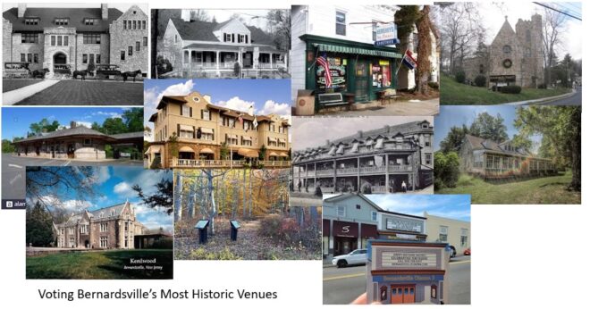 Vote For Bernardsville’s Most Historic Venues
