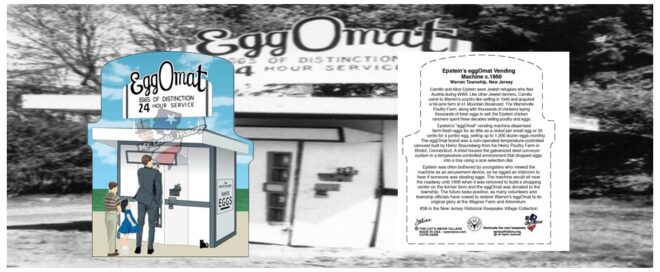 Does Warren’s EggOmat Deserve a Keepsake in the NJ Historic Wooden Village Collection? Vote