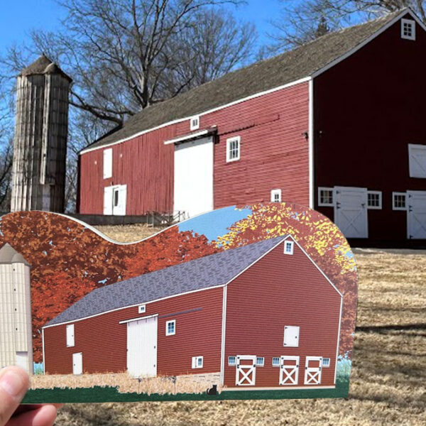 KMS Farmstead in Basking Ridge Honored with Painted Wooden Keepsake