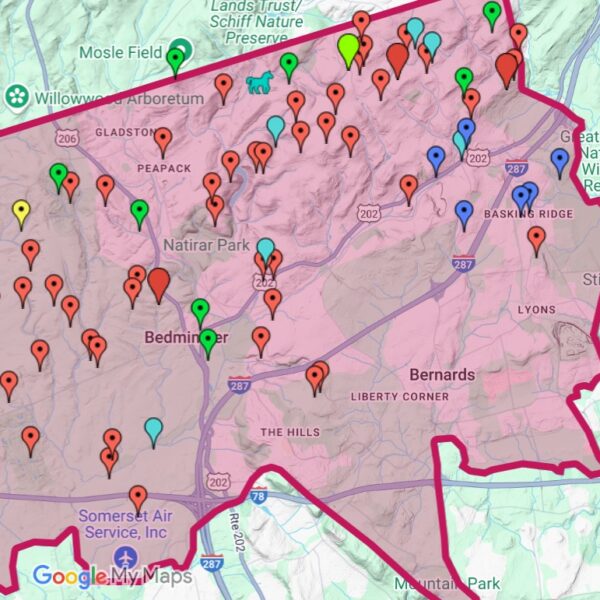 Grand Mansions and Historic Estates Mapped in New Jersey’s Somerset Hills