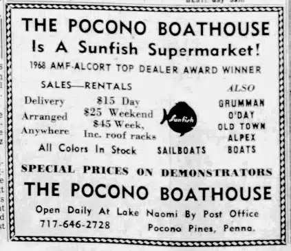 Pocono Boathouse Memories - Brooks Betz Mr Local History