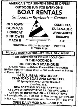 Pocono Boathouse Memories - Brooks Betz Mr Local History