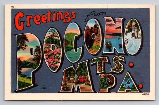 Poconos Postcard Collection - Mr Local History Project
