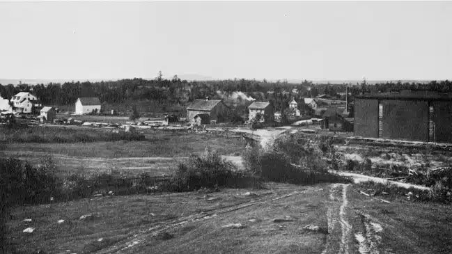 Icehouse-Corner-Murphys-Garage-to-lake-Lake-Naomi-Mr Local History