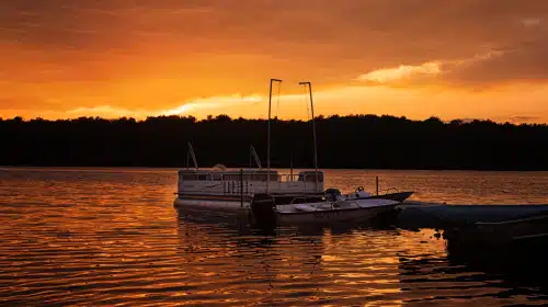 Lake Naomi’s KonTiki – Honoring the Club’s Race Committee and That Boat
