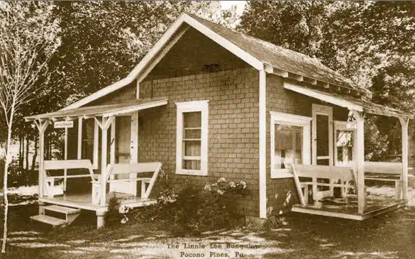Linnie Lee Bungaloo Cottage Postcard Mr Local History