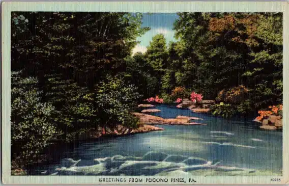 Pocono Postcard Collection - Mr Local History