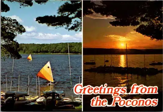 Postcard-Greetings-from-the-Poconos Mr Local History Project