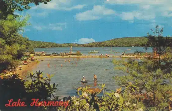 Poconos Postcard Collection - Mr Local History Project Lake Harmony