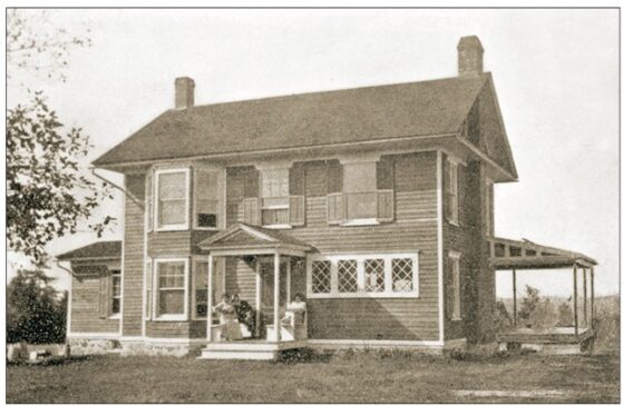 Rufus Miller House Mr Local History Project Pocono Postcard Collection