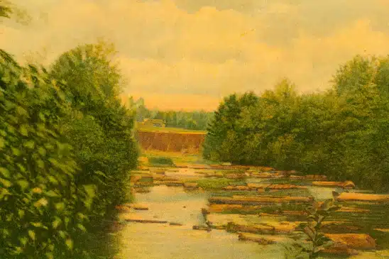 Part of the Assembly Postcard Collection Lake Naomi Pocono Pines History - Mr Local History Project