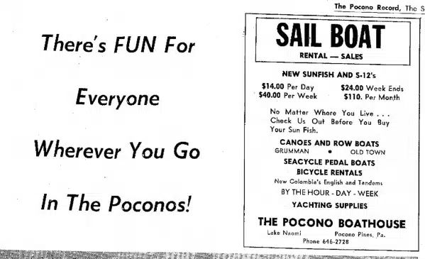 Pocono Boathouse Memories - Brooks Betz Mr Local History