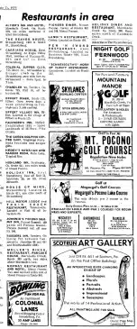 1970 Pocono advertisements