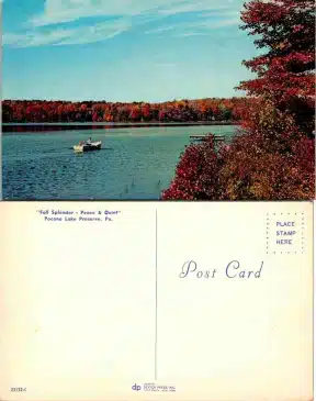 Pocono Lake PA Postcard Collection - Mr Local History