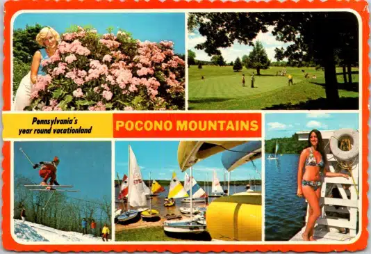 Poconos Postcard Collection - Mr Local History Project