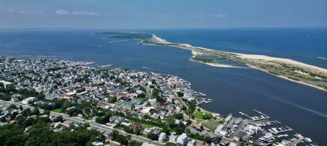 Twin Lights Beacon site Sandy Hook