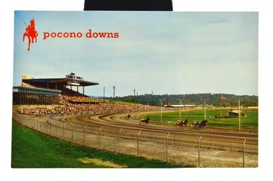 Pocono Downs PA Postcard Collection - Mr Local History