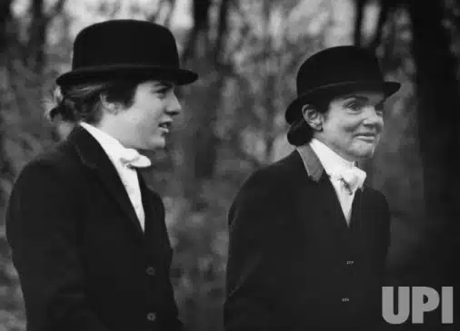 Jacqueline Bouvier Kennedy Onassis Essex Hunt Thanksgiving 1976.webp